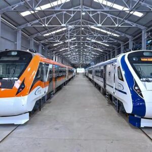 India plans to run Vande Bharat trains on the Mumbai-Ahmedabad bullet train route by 2026. This decision follows delays in importing Shinkansen rolling stock from Japan.