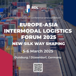 EUROPE-ASIA INTERMODAL LOGISTICS 2025: NEW SILK WAY SHAPING the ultimate networking platform for European and Eurasian logistics professionals, taking place March 5-6, 2025, in Dusseldorf and Duisburg, Germany.