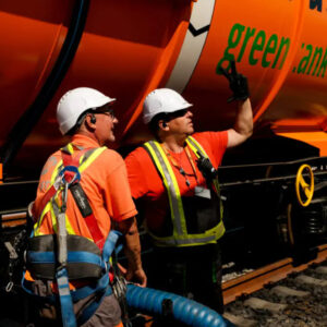 The East-West Gate (EWG) intermodal terminal in Fényeslitke, Hungary, is Europe's largest and most modern land-based terminal specializing in cargo transshipment between broad and standard gauge railways. With state-of-the-art infrastructure, the EWG terminal can handle up to one million TEU per year, as well as large volumes of grain, oil, and hazardous materials