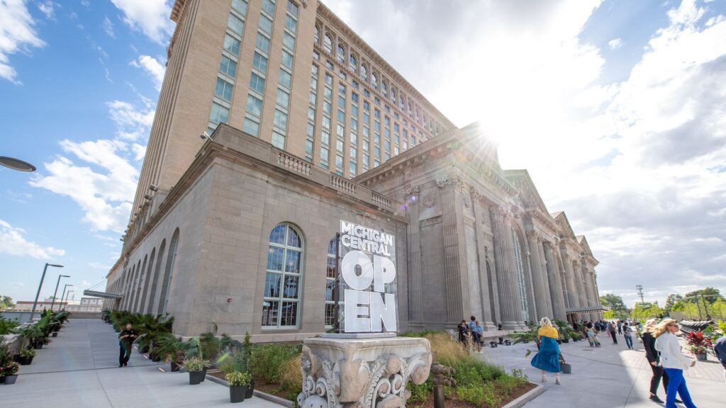 Amtrak Explores Michigan Central for a Future Multimodal Transit Hub.