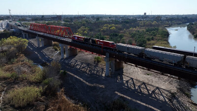 Patrick J. Ottensmeyer International Railway Bridge officially opened today, marking a significant milestone for North American trade.