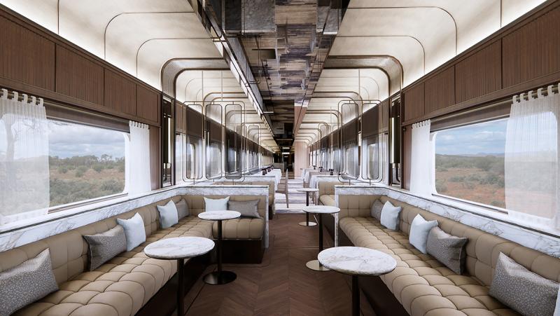 Two opulent train suites, Australis and Aurora, will redefine luxury travel on the Ghan Train. Journey Beyond has introduced these premium accommodations Two opulent train suites, Australis and Aurora, will redefine luxury travel on the Ghan Train. Journey Beyond has introduced these premium accommodations