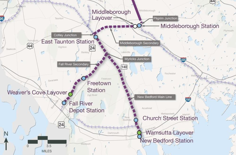 South Coast Rail will soon begin service, linking South Coast cities with Boston.