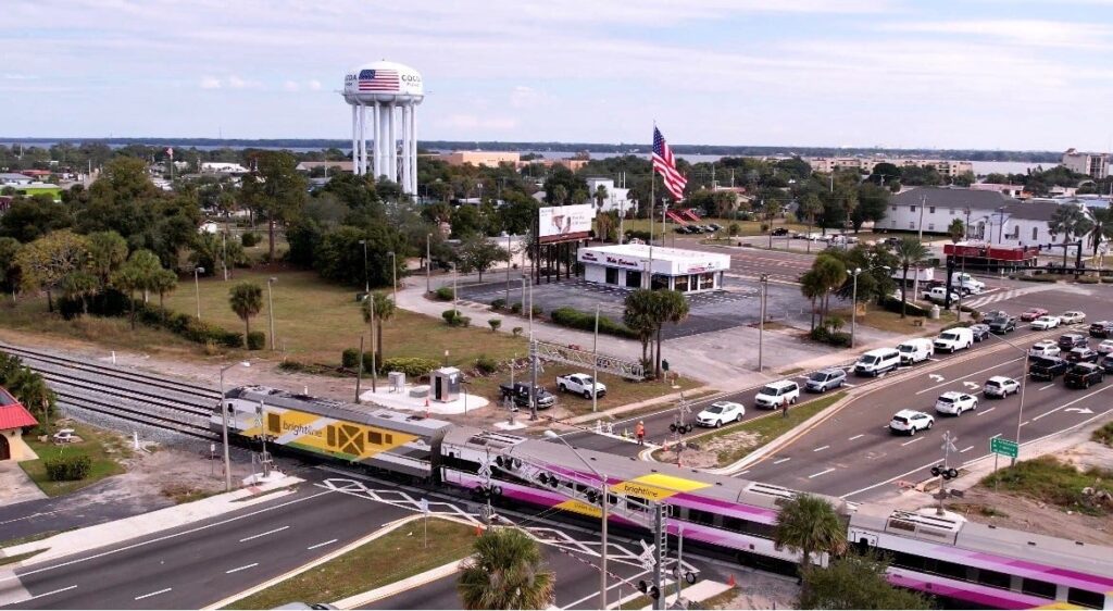 Cocoa is once again seeking a $47.21 million federal grant to develop a Brightline station. Cocoa is once again seeking a $47.21 million federal grant to develop a Brightline station.