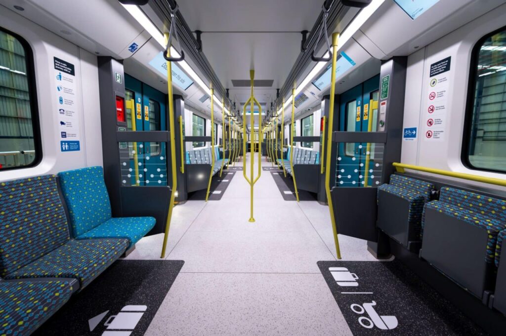 Компания Siemens представила макет нового вагона, который пополнит метро Сиднея на линии Western Sydney Airport. Компания Siemens представила макет нового вагона, который пополнит метро Сиднея на линии Western Sydney Airport.