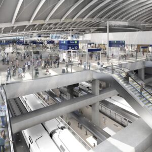 The foundations for Old Oak Common high speed station are now complete, marking a significant step in the HS2 project