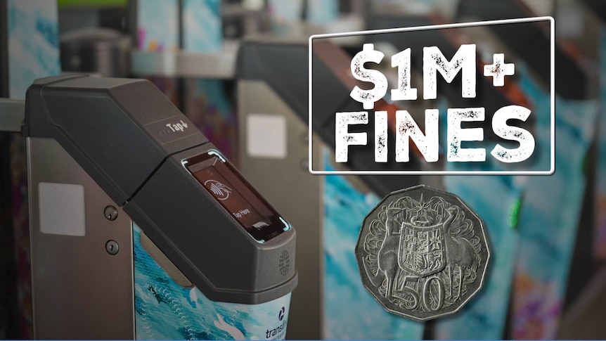 Authorities in Australia issued over $1 million in fare evasion fines since 50-cent fares started. Authorities in Australia issued over $1 million in fare evasion fines since 50-cent fares started.