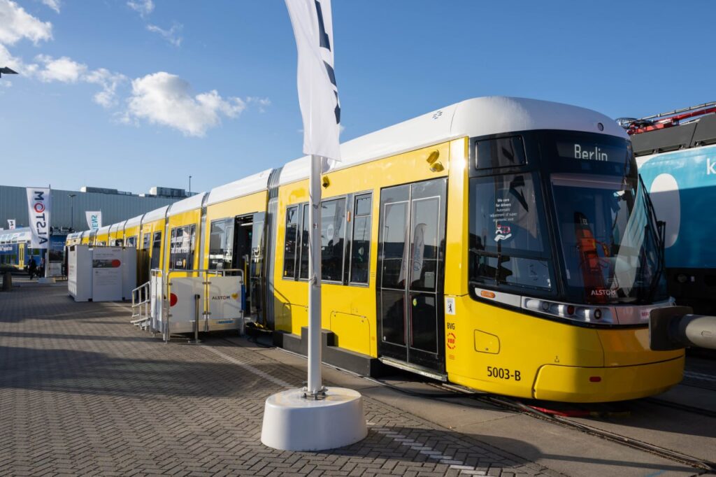 Berlin’s transport operator BVG has ordered 45 new Urbanliner Flexity trams from Alstom, presented at InnoTrans 2024 Berlin’s transport operator BVG has ordered 45 new Urbanliner Flexity trams from Alstom, presented at InnoTrans 2024