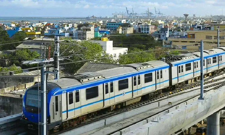Chennai Metro is expanding with a new corridor linking the airport to Kilambakkam Bus Terminal. This metro extension will enhance urban connectivity and reduce road congestion across Chennai’s suburbs.
