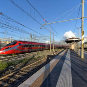 Italy’s High-Speed Trains Undergo Modifications for German Operations.