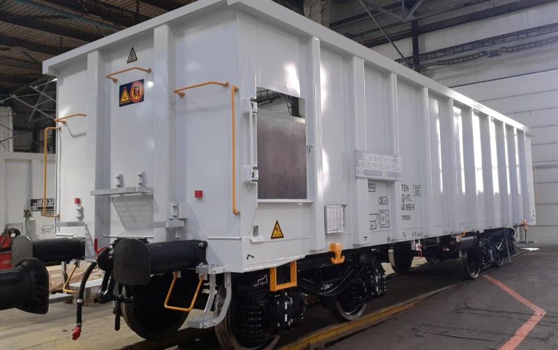 Greenbrier Europe has completed the certification of the Eamnos “Light Version” model after successful tests in the Czech Republic. The manufacturer conducted the final acceptance stage at its Severin plant. Greenbrier Europe has completed the certification of the Eamnos “Light Version” model after successful tests in the Czech Republic. The manufacturer conducted the final acceptance stage at its Severin plant.