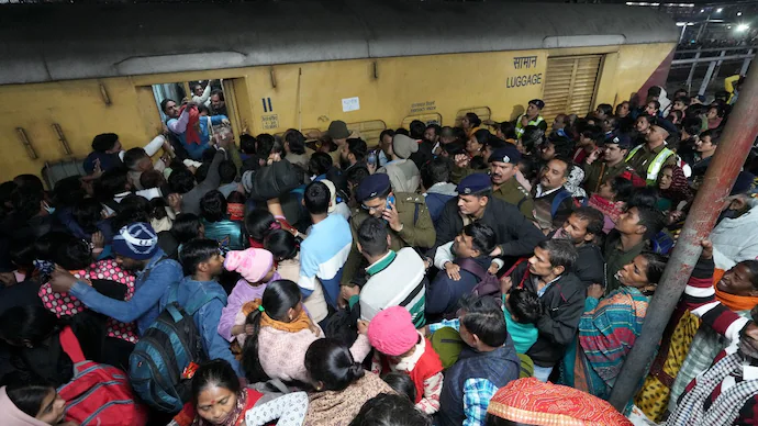 The Delhi stampede at New Delhi railway station claimed 18 lives, highlighting serious safety failures. The High Court has ordered Railways to review ticket sales and passenger limits immediately. The Delhi stampede at New Delhi railway station claimed 18 lives, highlighting serious safety failures. The High Court has ordered Railways to review ticket sales and passenger limits immediately.