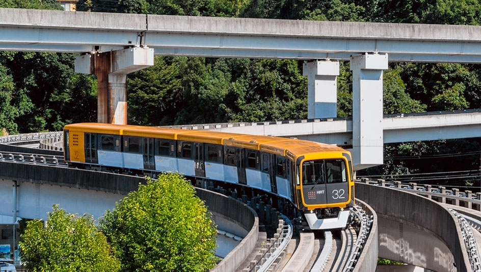Mitsubishi has completed the delivery of new trains for the automated Astram Line in Hiroshima. Mitsubishi has completed the delivery of new trains for the automated Astram Line in Hiroshima.