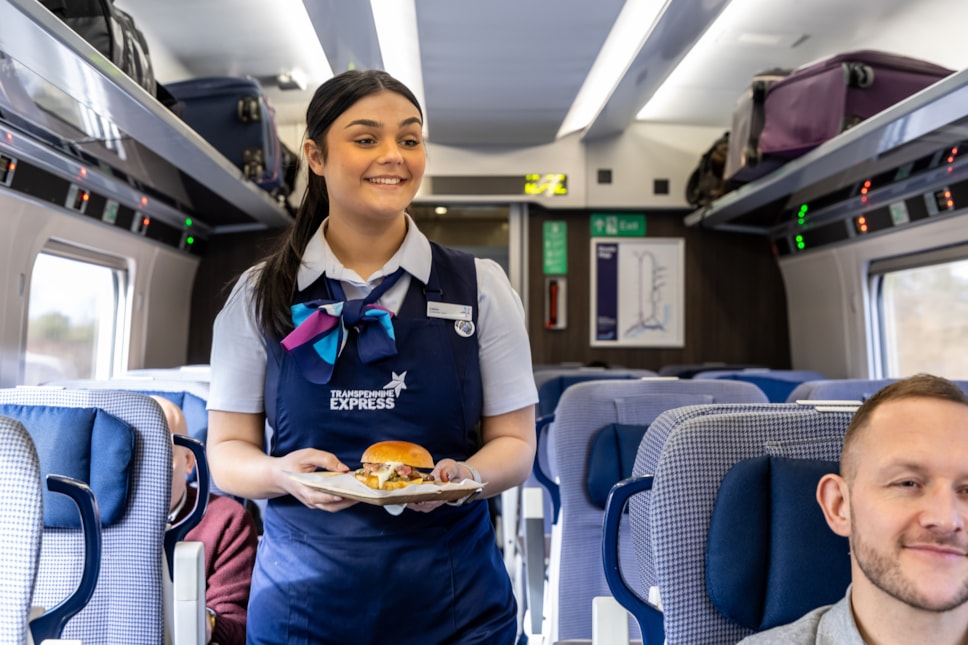 First-Class passengers on TransPennine Express can now enjoy an upgraded dining experience while traveling between Liverpool and Newcastle.