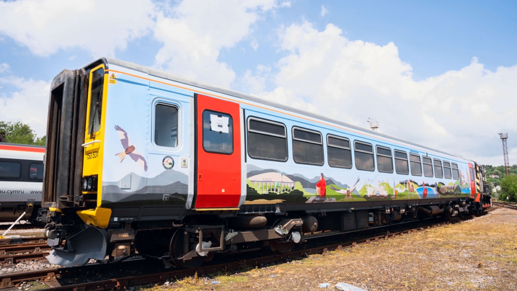 Transport administration in Wales upgrades Series 153 rail buses for cyclists. They launched the first train in February 2025 on the Heart of Wales line. Transport administration in Wales upgrades Series 153 rail buses for cyclists. They launched the first train in February 2025 on the Heart of Wales line.