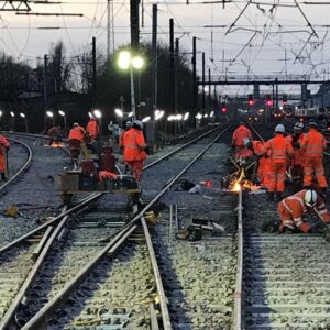 Engineers launch West Coast Mainline spring works, upgrading tracks and signals soon. Crews will enhance infrastructure actively on both sides of the border.