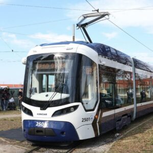 Končar shipped the TMK 2500 tram to Osijek after 18 months. This low-floor vehicle arrived, marking a transit milestone for the city.