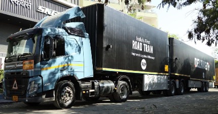 Volvo Trucks launches its Road Train initiative in India with Delhivery today. This step enhances freight efficiency and modernizes logistics nationwide. Volvo Trucks launches its Road Train initiative in India with Delhivery today. This step enhances freight efficiency and modernizes logistics nationwide.