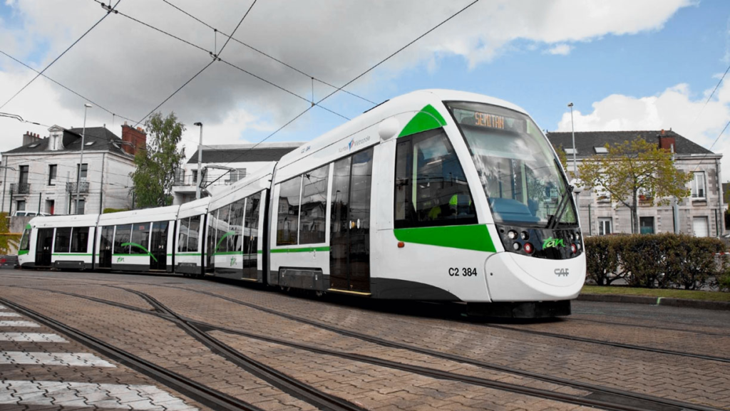CAF Secures Contract to Build 19 Trams for Tours, France. CAF Secures Contract to Build 19 Trams for Tours, France.