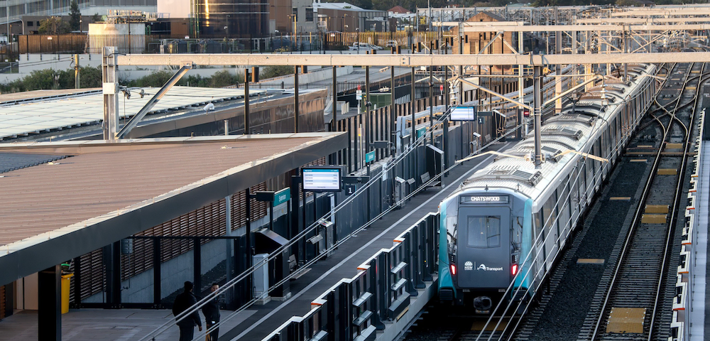 Sydney’s Gadigal metro station near Town Hall boosts Sydney Metro Ridership significantly. Morning peak traffic hit 9,700 riders in February, up from 8,100. Sydney’s Gadigal metro station near Town Hall boosts Sydney Metro Ridership significantly. Morning peak traffic hit 9,700 riders in February, up from 8,100.