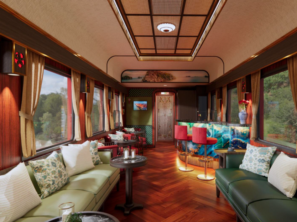 Hanoi-Hai Phong Luxury Train Set to Debut in May.