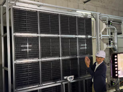Korea Unveils Advanced Filter-Free Dust Reduction Tech in Subways. Korea Unveils Advanced Filter-Free Dust Reduction Tech in Subways.