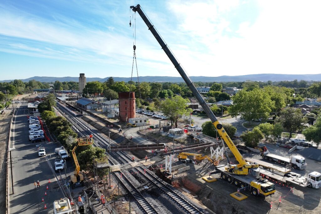 Inland Rail upgrades transformed the Beveridge-to-Albury section during a 60-hour track possession.