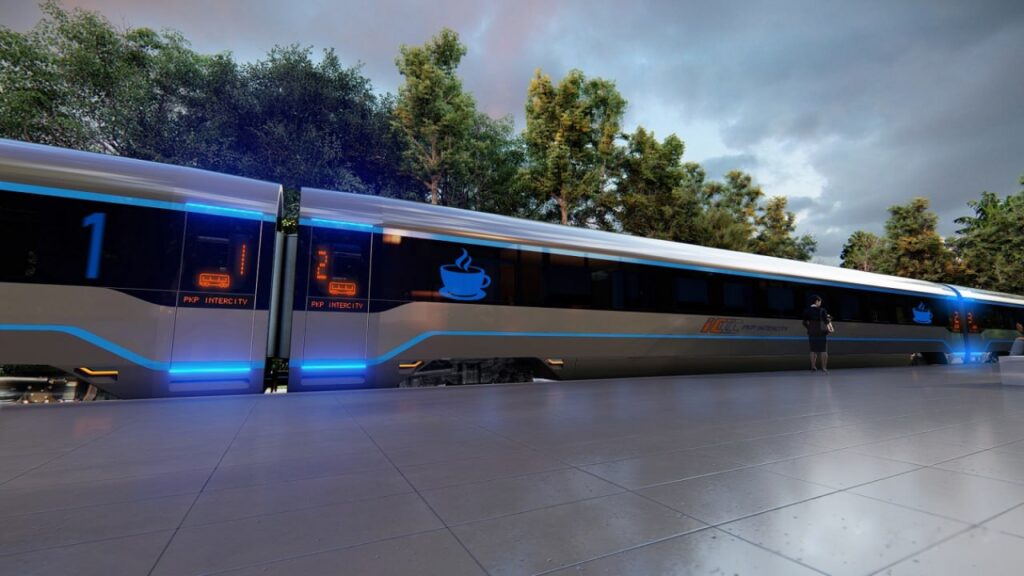 Компания PKP Intercity активно расширяет свой парк вагонов для пассажиров к 2030 году. Руководство планирует увеличить их число с 1900 до более чем 2200 единиц Компания PKP Intercity активно расширяет свой парк вагонов для пассажиров к 2030 году. Руководство планирует увеличить их число с 1900 до более чем 2200 единиц