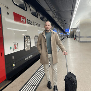 TechInn s.r.o. discussed robotics in railway mobility with SBB CFF FFS at an EPFL seminar. The company examined service modernization to boost efficiency and safety
