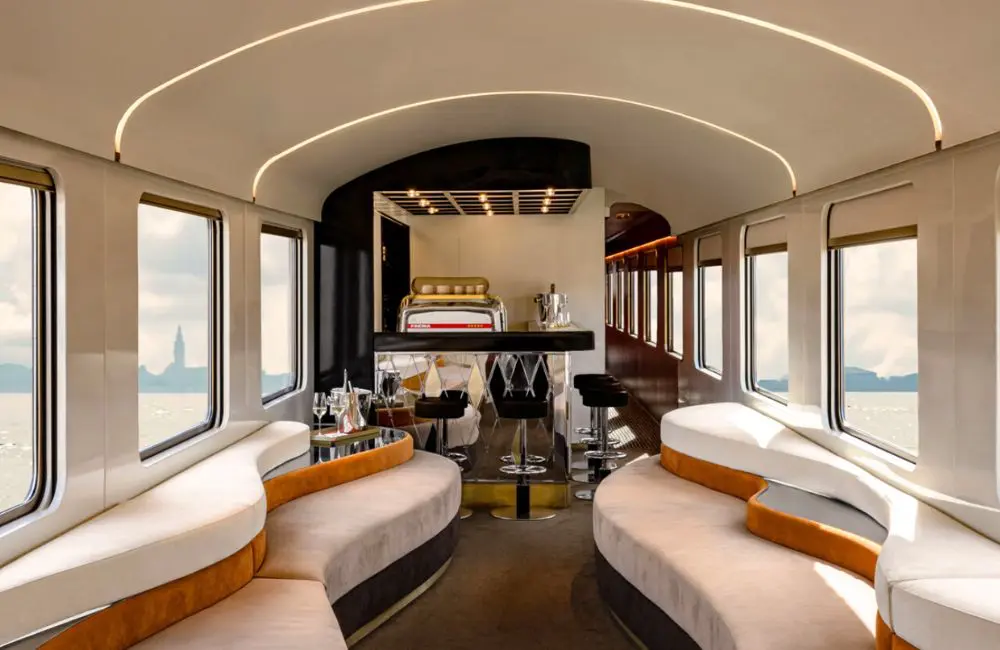 The Italian luxury train, La Dolce Vita Orient Express, departs Rome for its first lavish trip. This milestone launches a new chapter in upscale rail adventures across Italy
