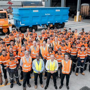 Австралийская компания Gemco Rail представила первый рудовозный вагон, созданный по заказу Rio Tinto.