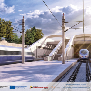 Centralny Port Komunikacyjny (CPK) has awarded a significant contract to a PORR-led consortium for constructing a 4.6 km high-speed rail tunnel in Łódź