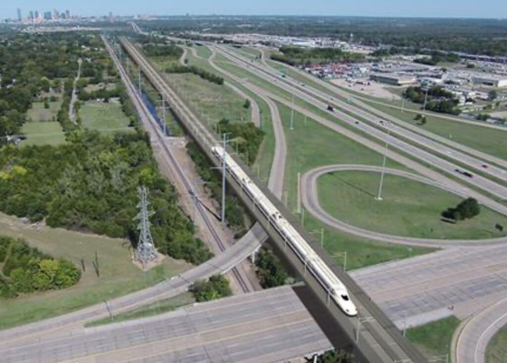 The U.S. Department of Transportation has canceled a $63.9 million grant intended for the Texas high-speed rail project due to ballooning costs and dependence on public funding The U.S. Department of Transportation has canceled a $63.9 million grant intended for the Texas high-speed rail project due to ballooning costs and dependence on public funding
