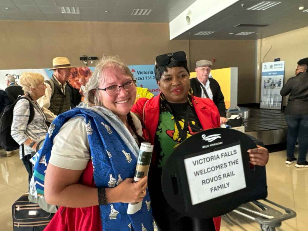 Tourists involved in the Rovos Rail train accident near Gwanda have reached Zimbabwe safely and are now exploring Victoria Falls. Tourists involved in the Rovos Rail train accident near Gwanda have reached Zimbabwe safely and are now exploring Victoria Falls.