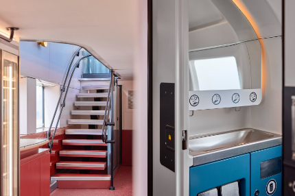 Revolutionary Train Design Transforms TGV inOui Interiors Revolutionary Train Design Transforms TGV inOui Interiors