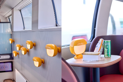 Revolutionary Train Design Transforms TGV inOui Interiors Revolutionary Train Design Transforms TGV inOui Interiors