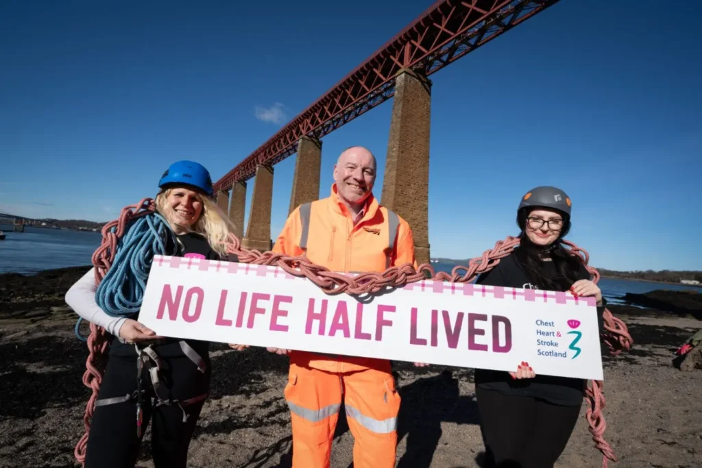 Forth Bridge Abseil returns on September 28, 2025, giving thrill-seekers a once-in-a-lifetime chance to abseil from Scotland’s most iconic bridge for charity. Forth Bridge Abseil returns on September 28, 2025, giving thrill-seekers a once-in-a-lifetime chance to abseil from Scotland’s most iconic bridge for charity.