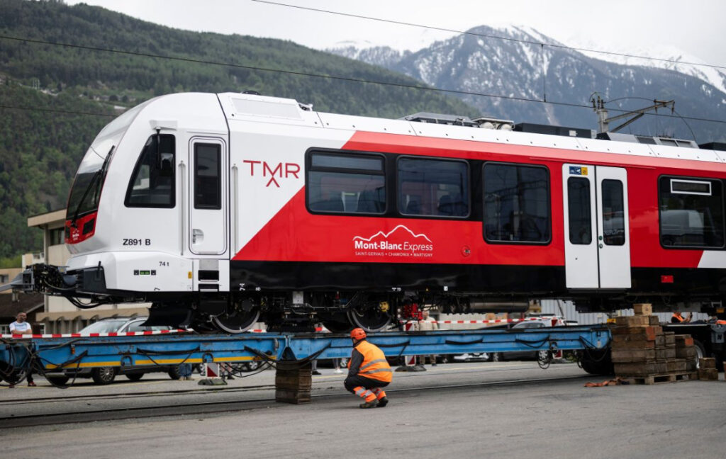 Stadler Unveils New Mont-Blanc Express Train for 2026 Stadler Unveils New Mont-Blanc Express Train for 2026
