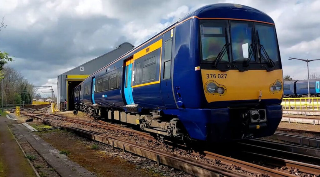 Southeastern has introduced its first upgraded Class 376 train into passenger service, marking the beginning of a major fleet refresh. This new milestone features a sleek new livery and enhanced lighting. Southeastern has introduced its first upgraded Class 376 train into passenger service, marking the beginning of a major fleet refresh. This new milestone features a sleek new livery and enhanced lighting.