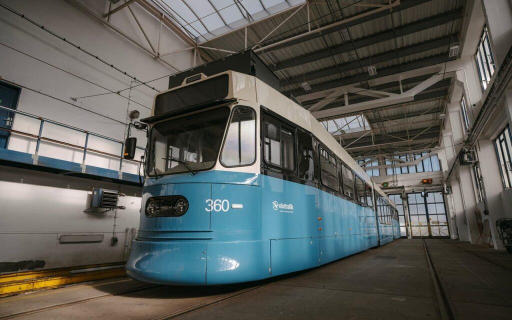 Skoda Group delivered the first upgraded tram to Gothenburg, which underwent modernization at the Czech Ostrava plant. Skoda Group delivered the first upgraded tram to Gothenburg, which underwent modernization at the Czech Ostrava plant.
