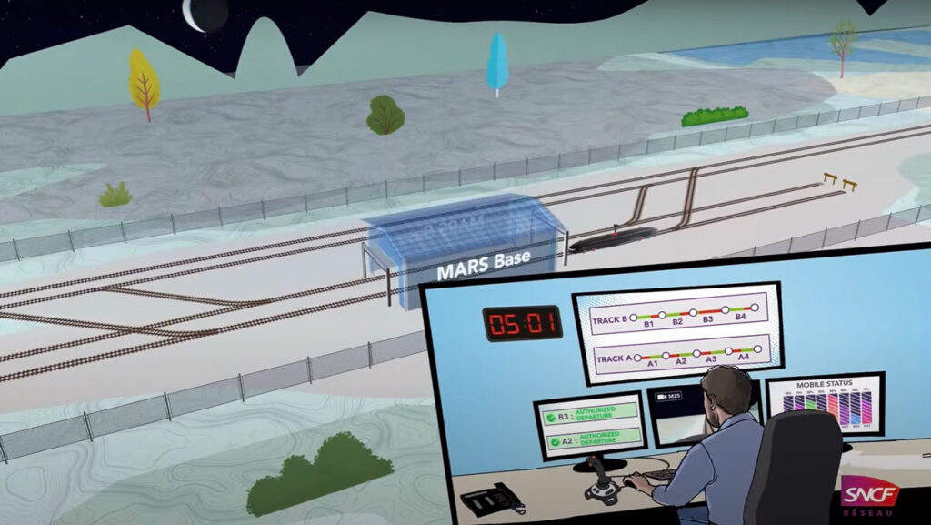 In 2030, France plans to deploy MARS LGV driverless trains to conduct early-morning inspections of high-speed rail lines before the start of daily commercial operations. In 2030, France plans to deploy MARS LGV driverless trains to conduct early-morning inspections of high-speed rail lines before the start of daily commercial operations.