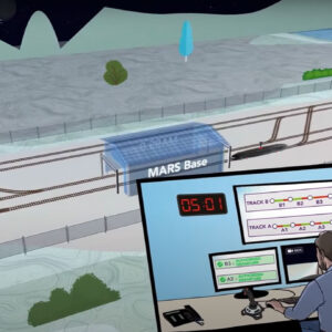 In 2030, France plans to deploy MARS LGV driverless trains to conduct early-morning inspections of high-speed rail lines before the start of daily commercial operations.