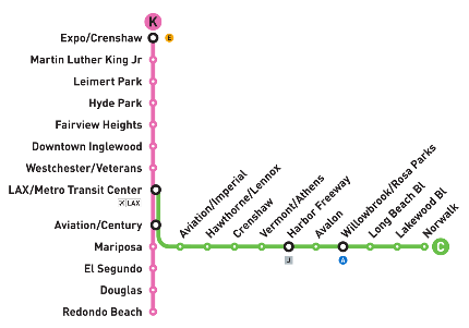 Los Angeles Metro will launch its new Transit Center near LAX on June 6, expanding the region’s connectivity and providing streamlined access to the airport Los Angeles Metro will launch its new Transit Center near LAX on June 6, expanding the region’s connectivity and providing streamlined access to the airport