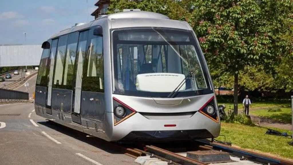 Coventry residents can now book free rides on the city’s Very Light Rail as trials begin on a 220-meter test track between Greyfriars Road and Queen Victoria Road Coventry residents can now book free rides on the city’s Very Light Rail as trials begin on a 220-meter test track between Greyfriars Road and Queen Victoria Road