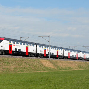 Alstom and Swiss Federal Railways (SBB) have launched tests of a modified FV-Dosto train without a tilting system.