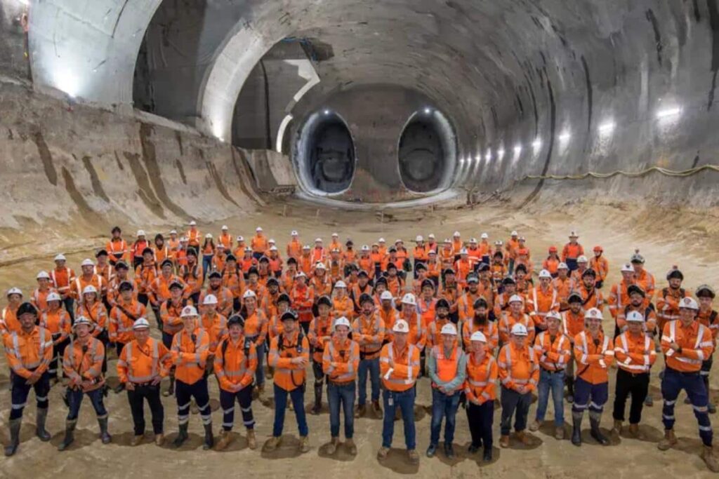 Sydney Metro West has reached a key milestone with the completion of excavation works at Hunter Street Station, the final stop on the 24-kilometer line between Parramatta and the Sydney CBD Sydney Metro West has reached a key milestone with the completion of excavation works at Hunter Street Station, the final stop on the 24-kilometer line between Parramatta and the Sydney CBD
