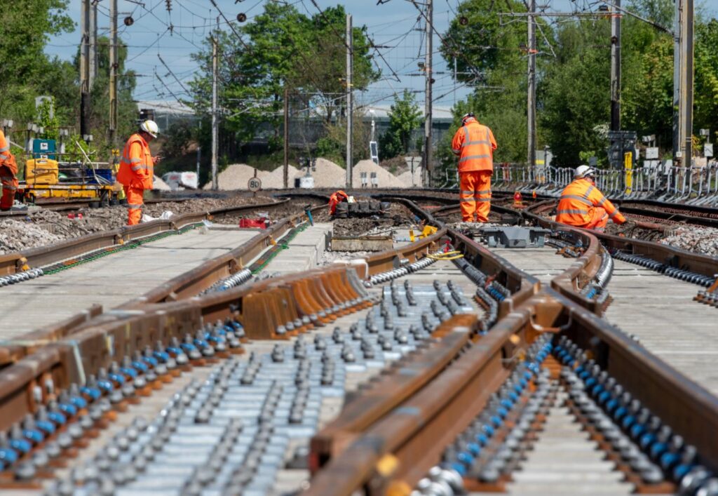 Warrington’s Dallam Junction saw a major railway transformation during the early May bank holiday as outdated infrastructure was replaced to enhance future service reliability and speed
