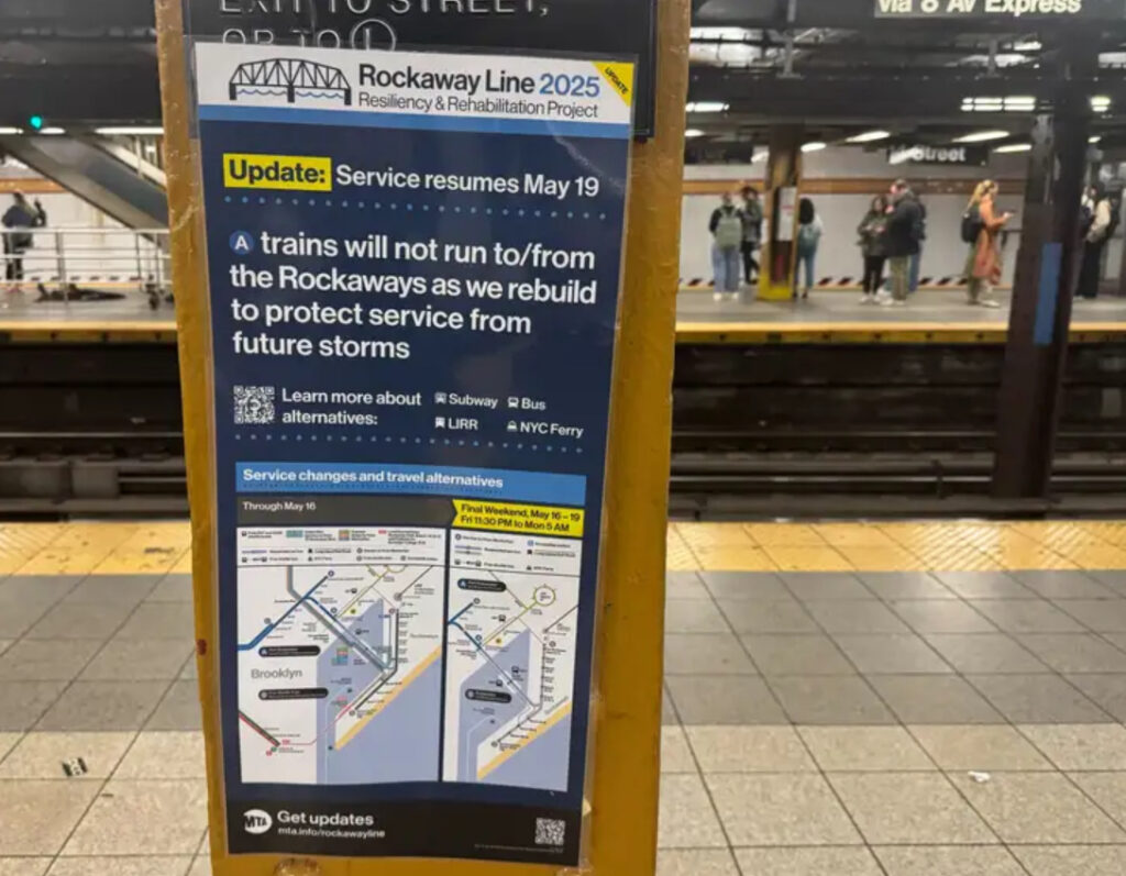Subway service to the Rockaways will resume on May 19, restoring access for over 9,000 commuters and thousands of beach visitors just as the summer season begins Subway service to the Rockaways will resume on May 19, restoring access for over 9,000 commuters and thousands of beach visitors just as the summer season begins