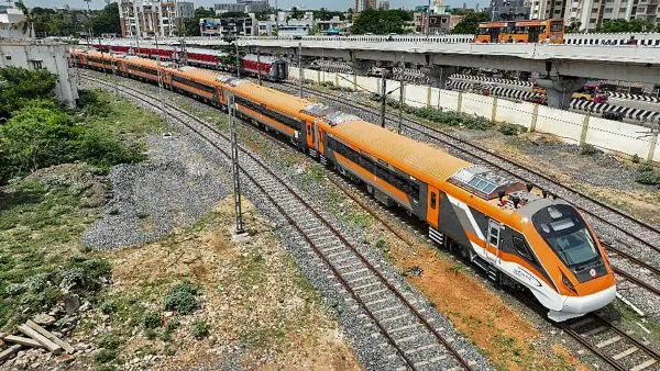 Karnataka will soon launch a new Vande Bharat Express train between Belgaum and Bengaluru, improving high-speed connectivity and fulfilling a long-pending demand from northern regions of the state. Karnataka will soon launch a new Vande Bharat Express train between Belgaum and Bengaluru, improving high-speed connectivity and fulfilling a long-pending demand from northern regions of the state.