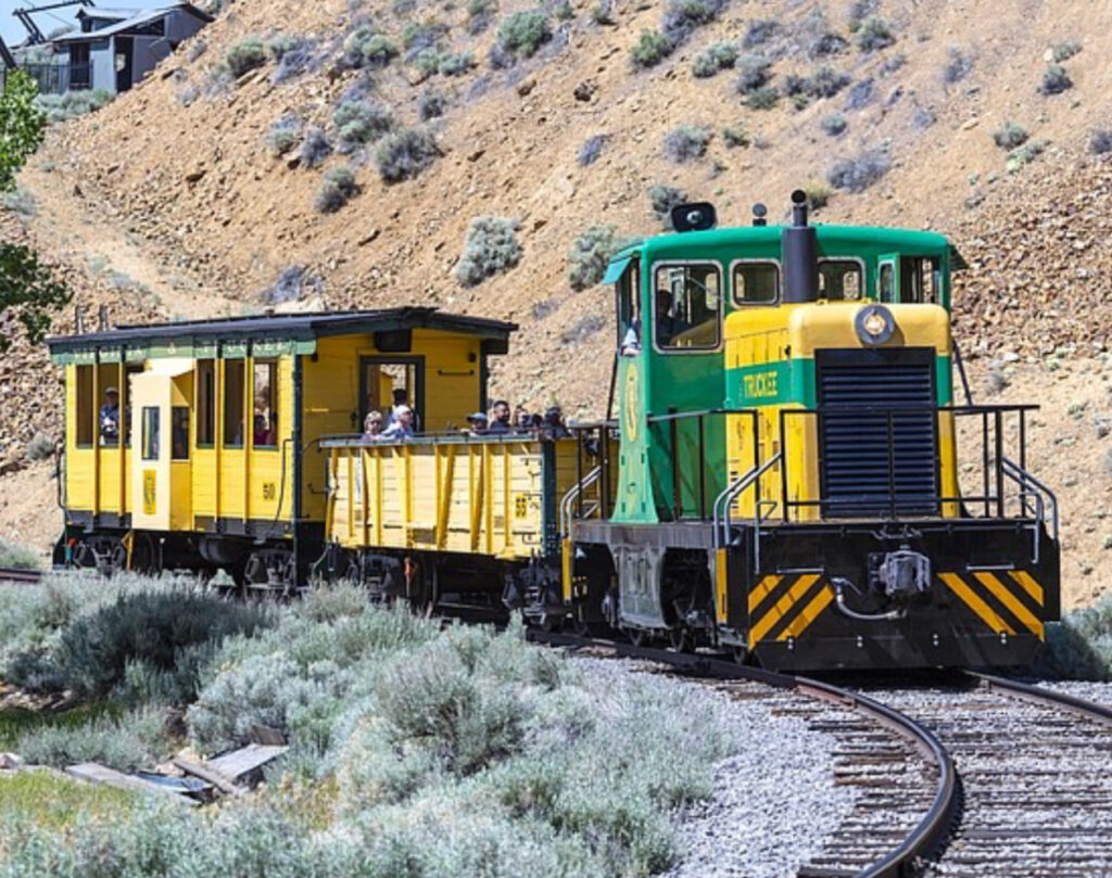 The Virginia Truckee Railroad begins its 50th season on May 24, offering themed rides and daily scenic trips through Nevada’s historic mining region until late October.
